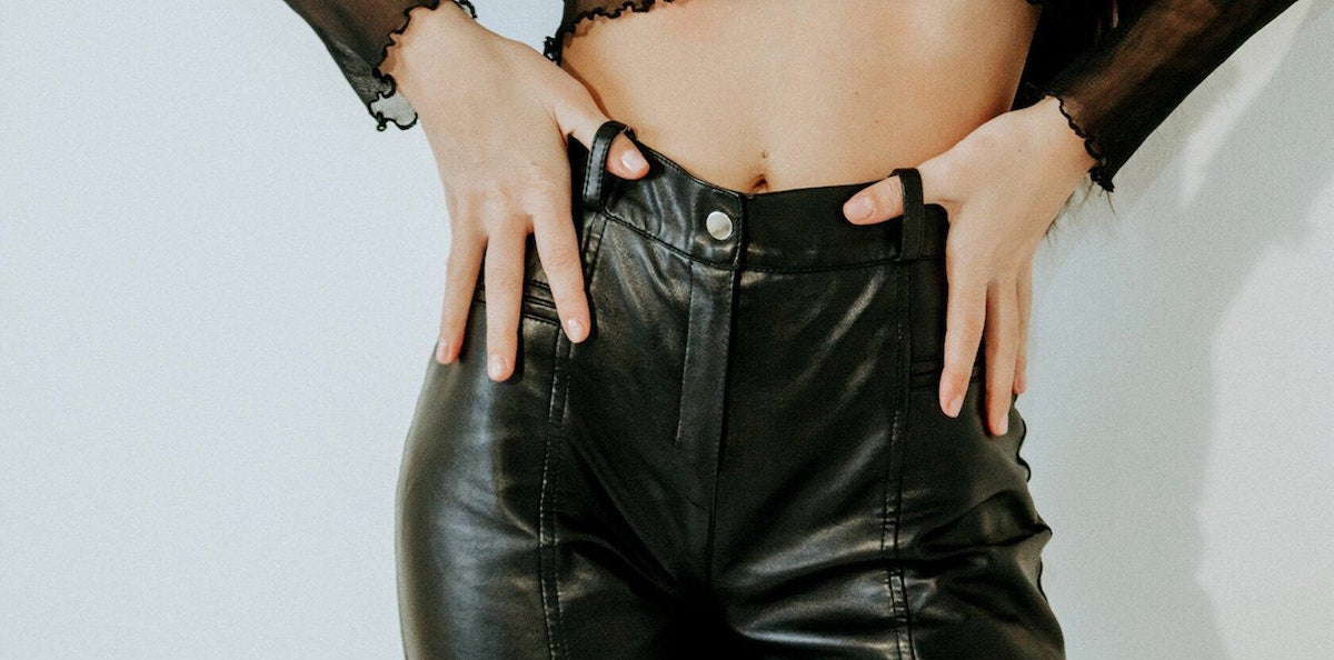 Faux Leather Pants Outfit Ideas