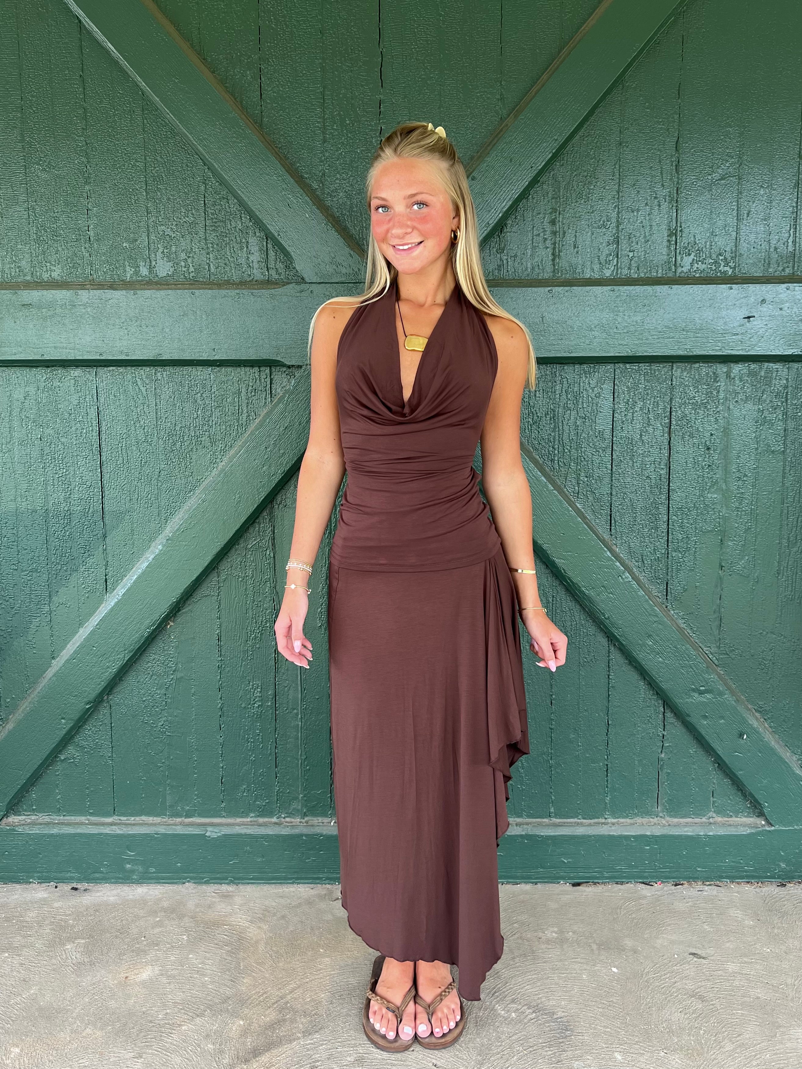 The NIA Mar Midi Skirt