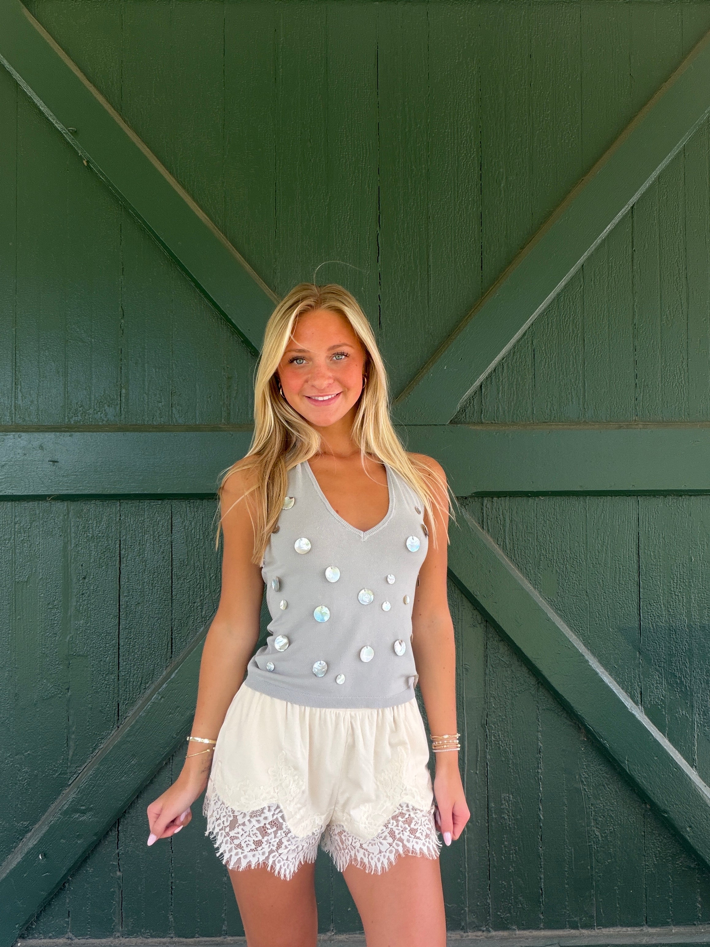 Solene Knit Halter Tank