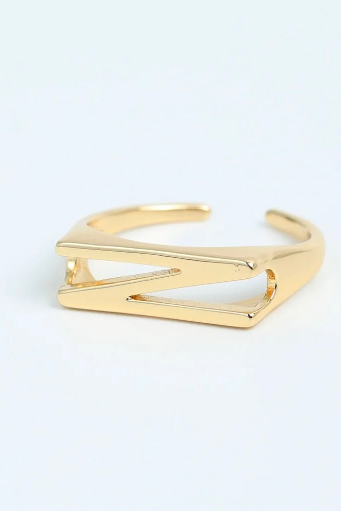 Sloane Slim Initial Ring