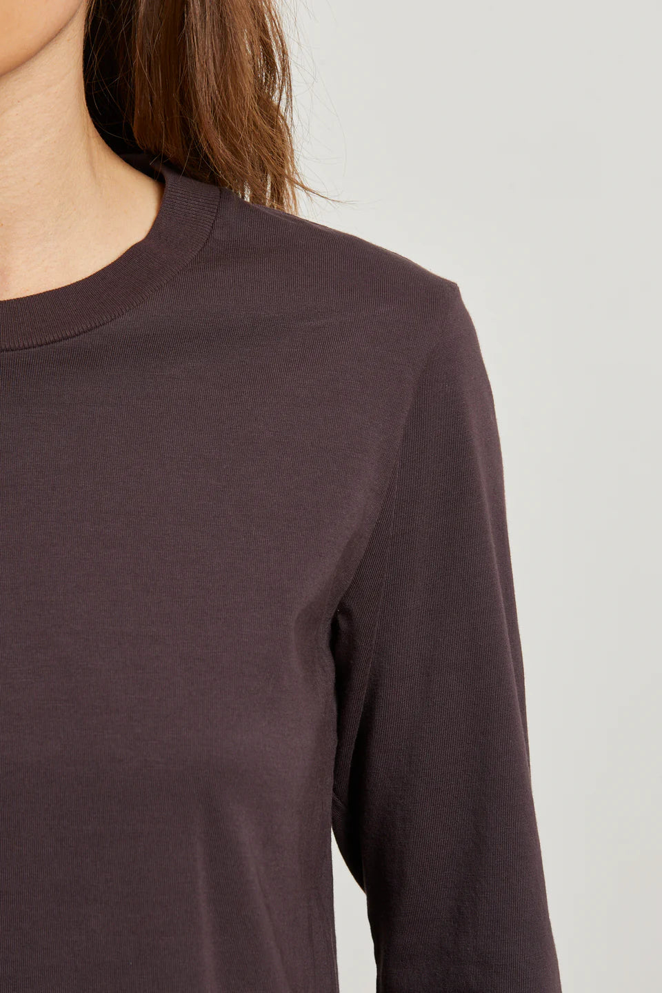 Bruce Cocoa Powder Long Sleeve Tee