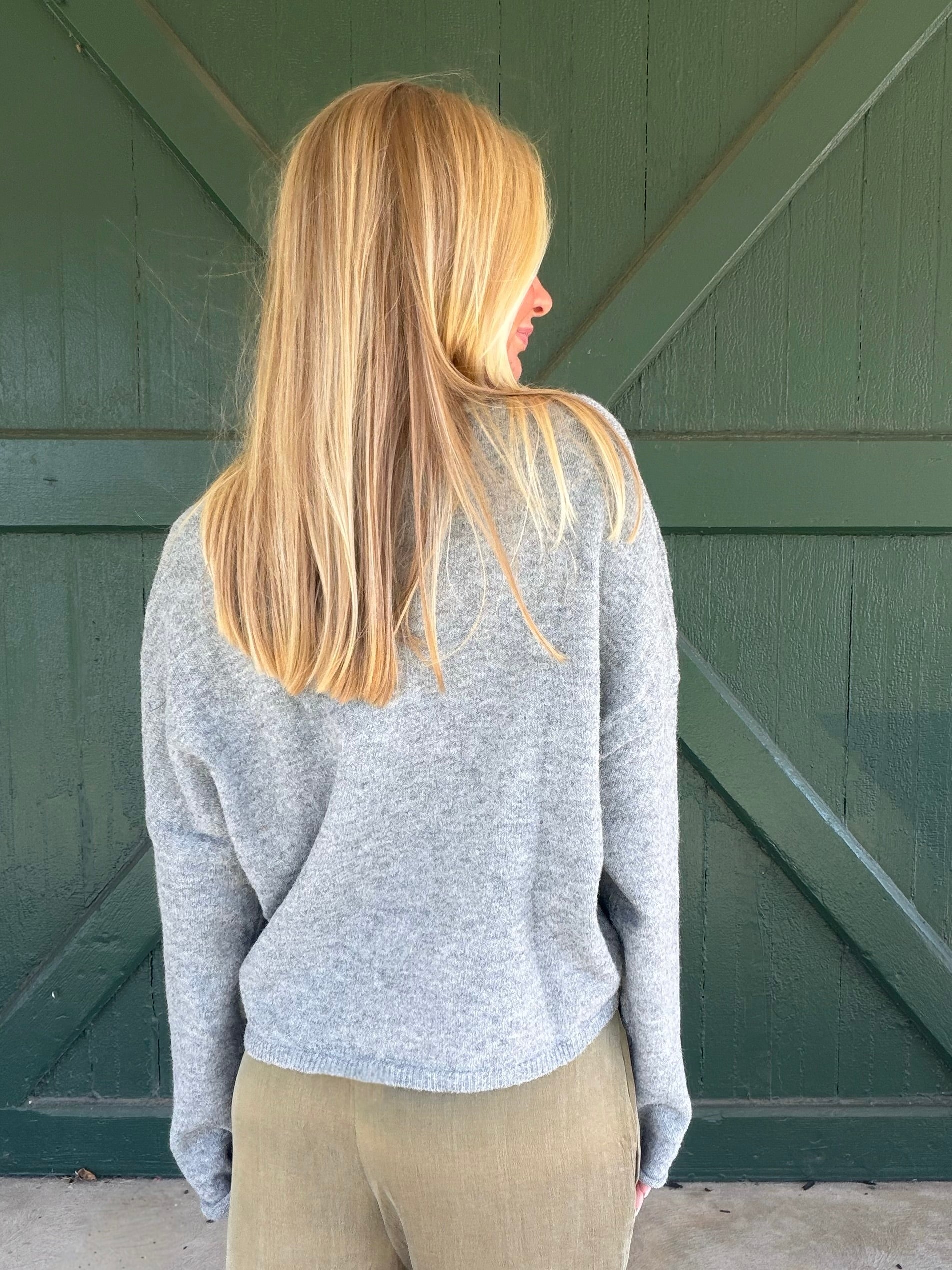 The Heather Grey It Girl Cardigan
