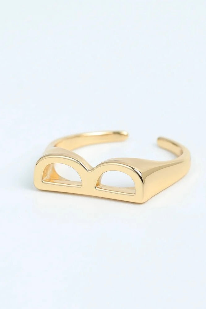 Sloane Slim Initial Ring