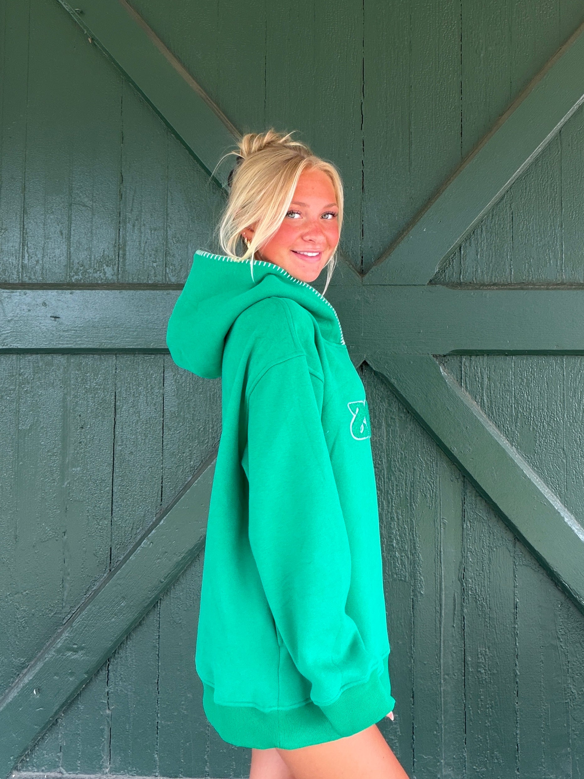 Whip Stitch Hoodie - Go Birds