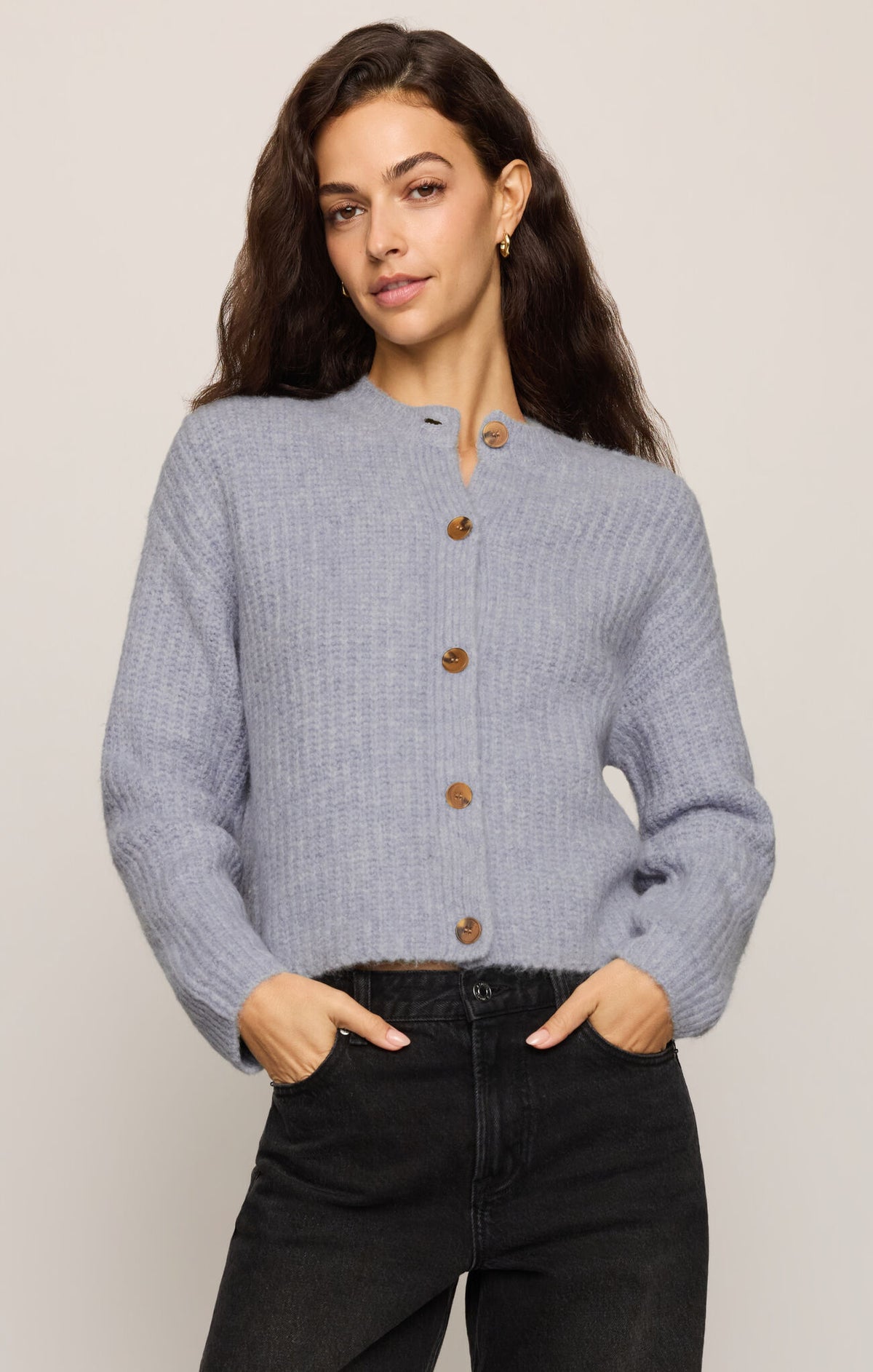 Z Supply Rosemont Cardigan – Soft Mohair Blend Button Front Sweater