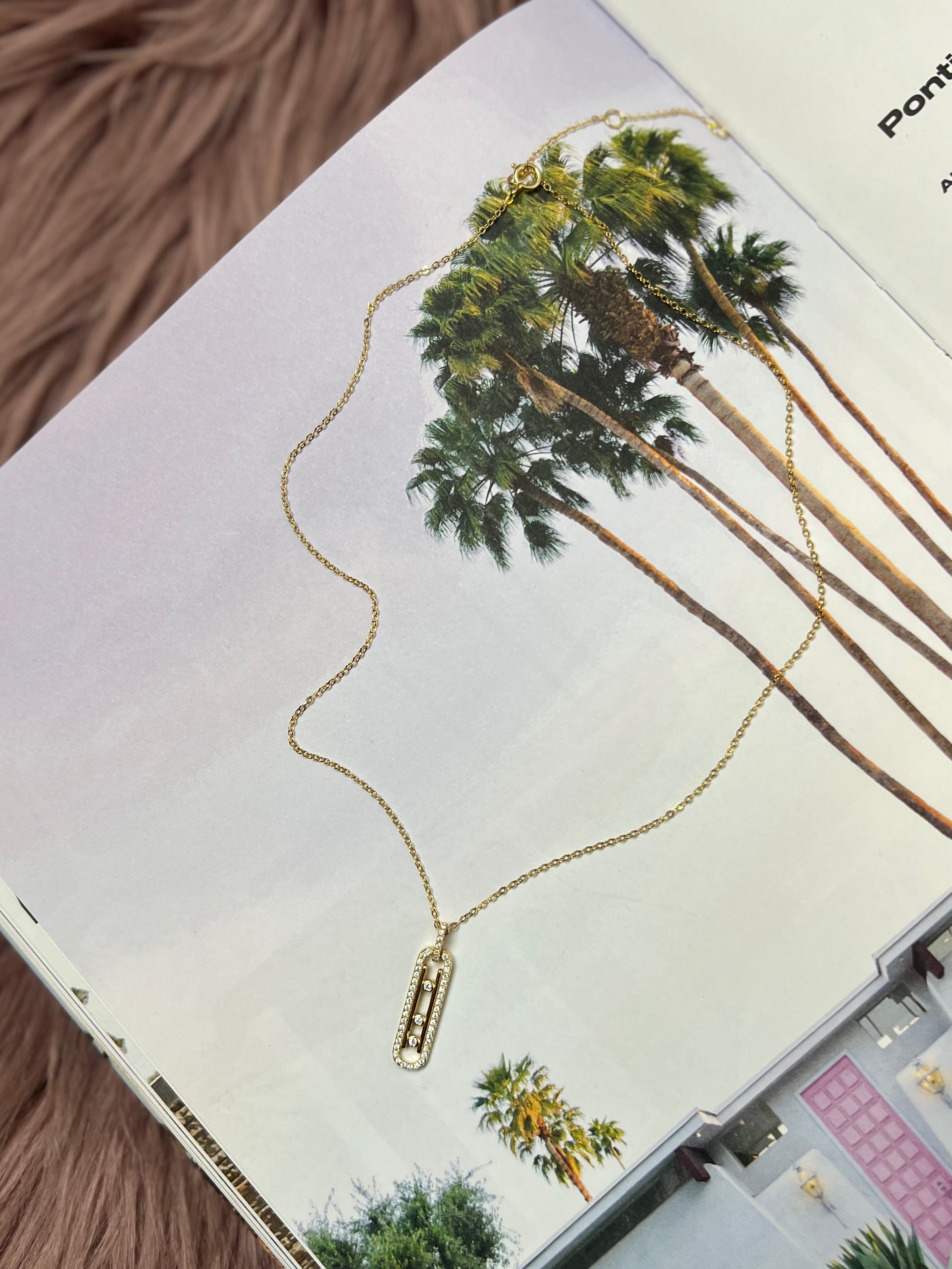 Luminous Bar Necklace