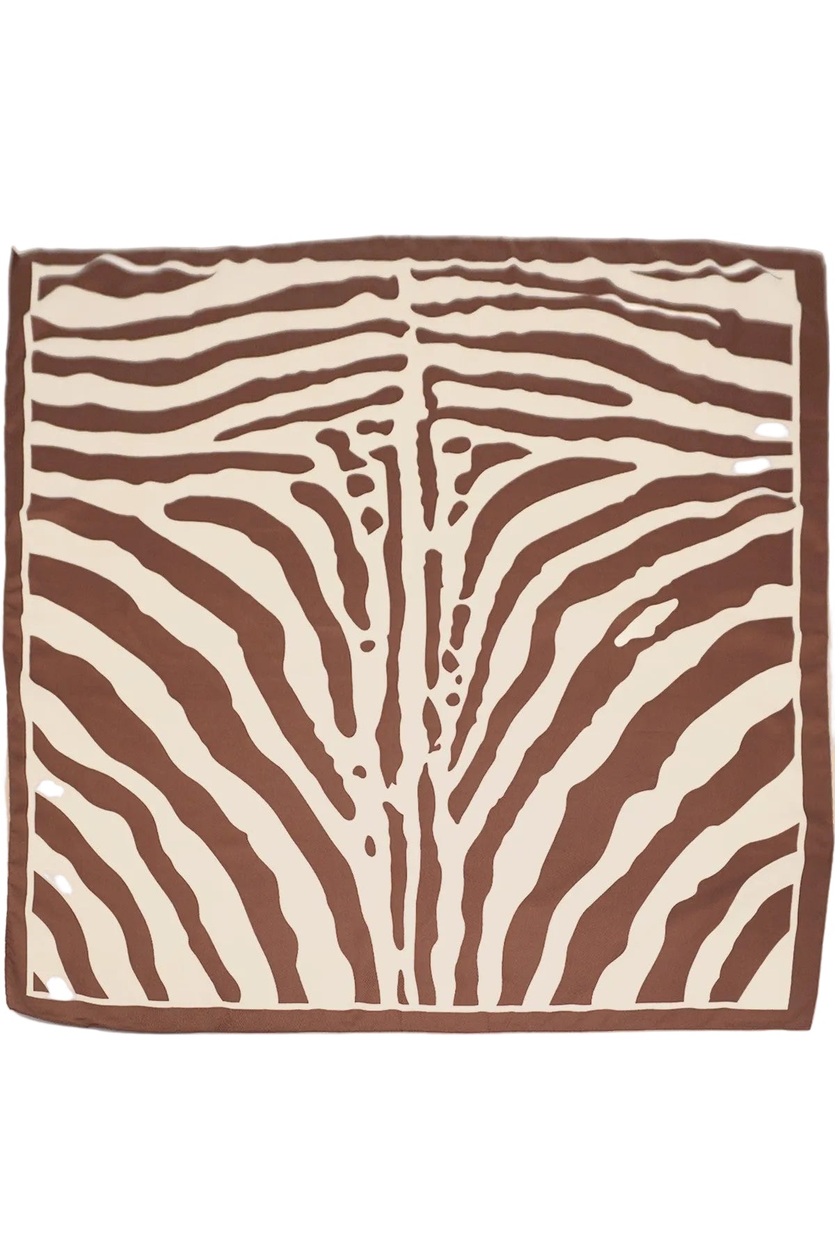 Wild Muse Zebra Print Bandana Scarf – Oversized Vintage-Inspired Multi-Way Wrap