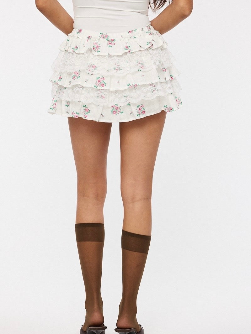 Willow Floral Skort