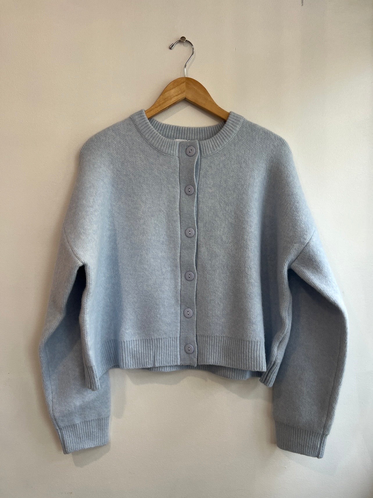 The Effortless Cardigan - Baby Blue
