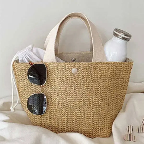 Coastal Breeze Woven Bag