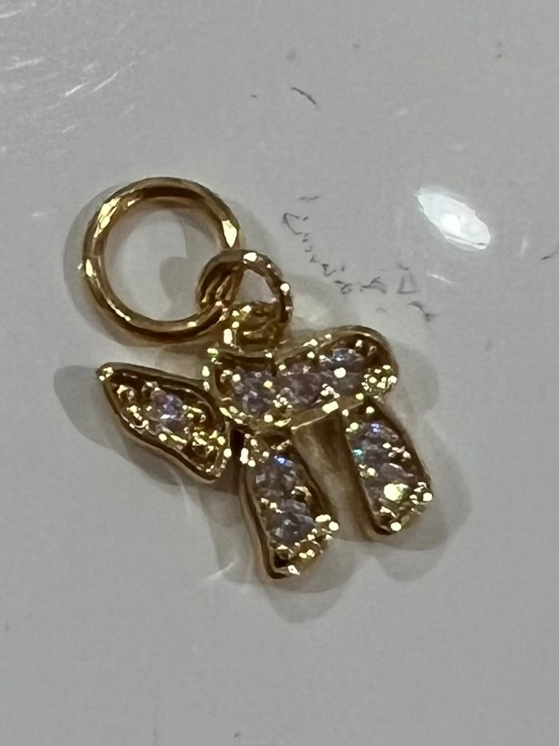 Gold Large Chai Charm