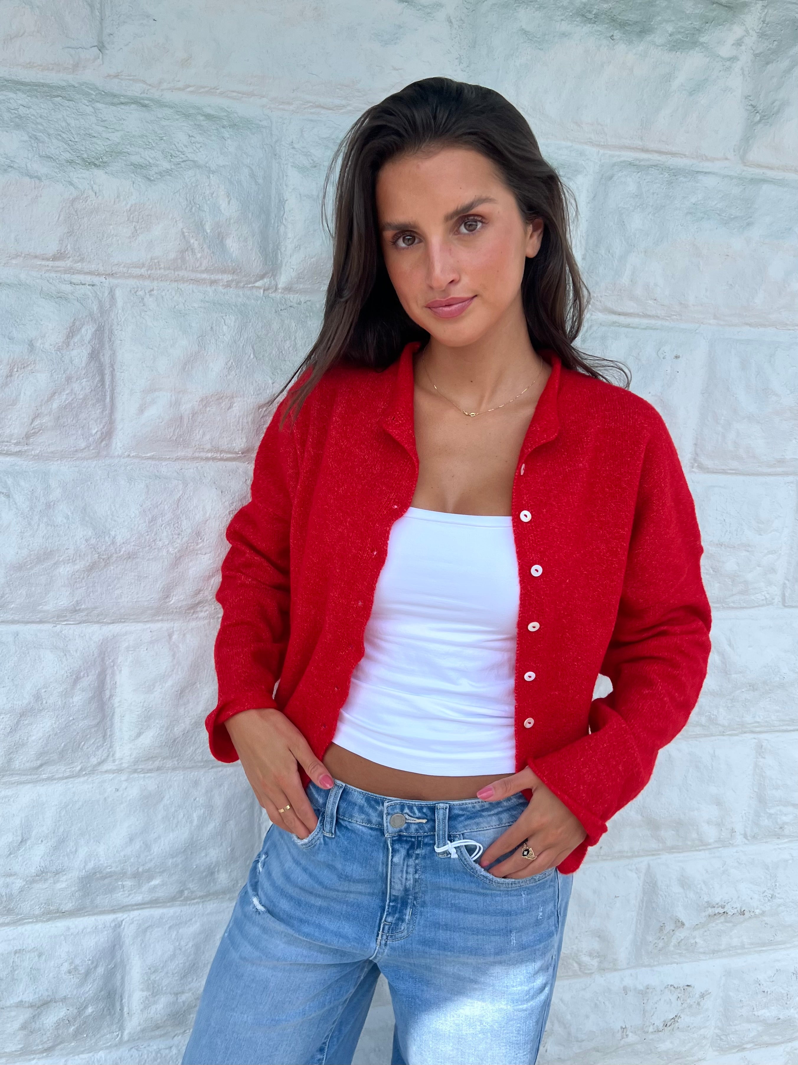 The Red It Girl Sweater