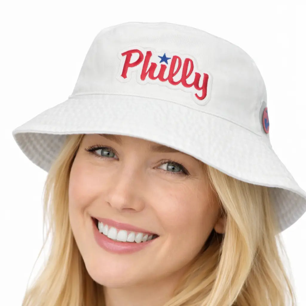 Game Day Philly Bucket Hat - White