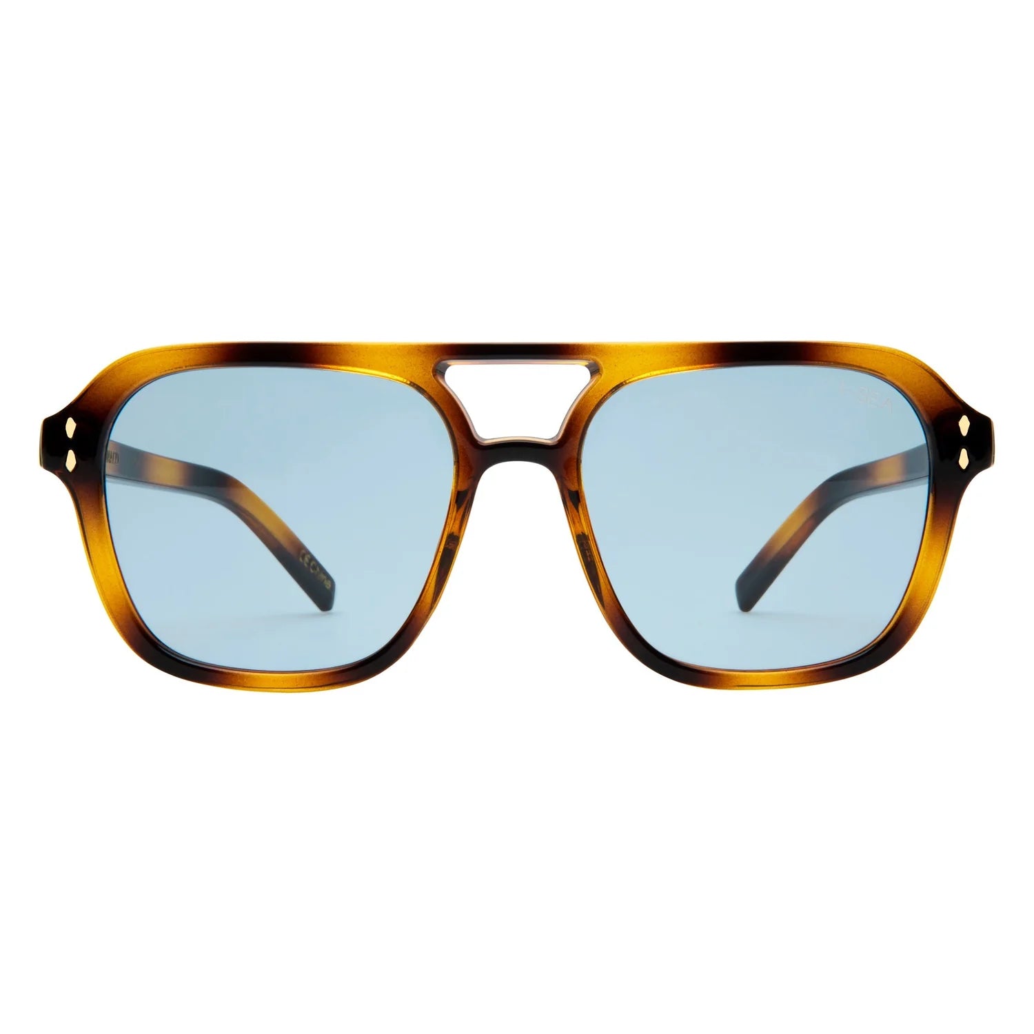 I-SEA Monaco Sunglasses – Tiger / Ocean Polarized Lens