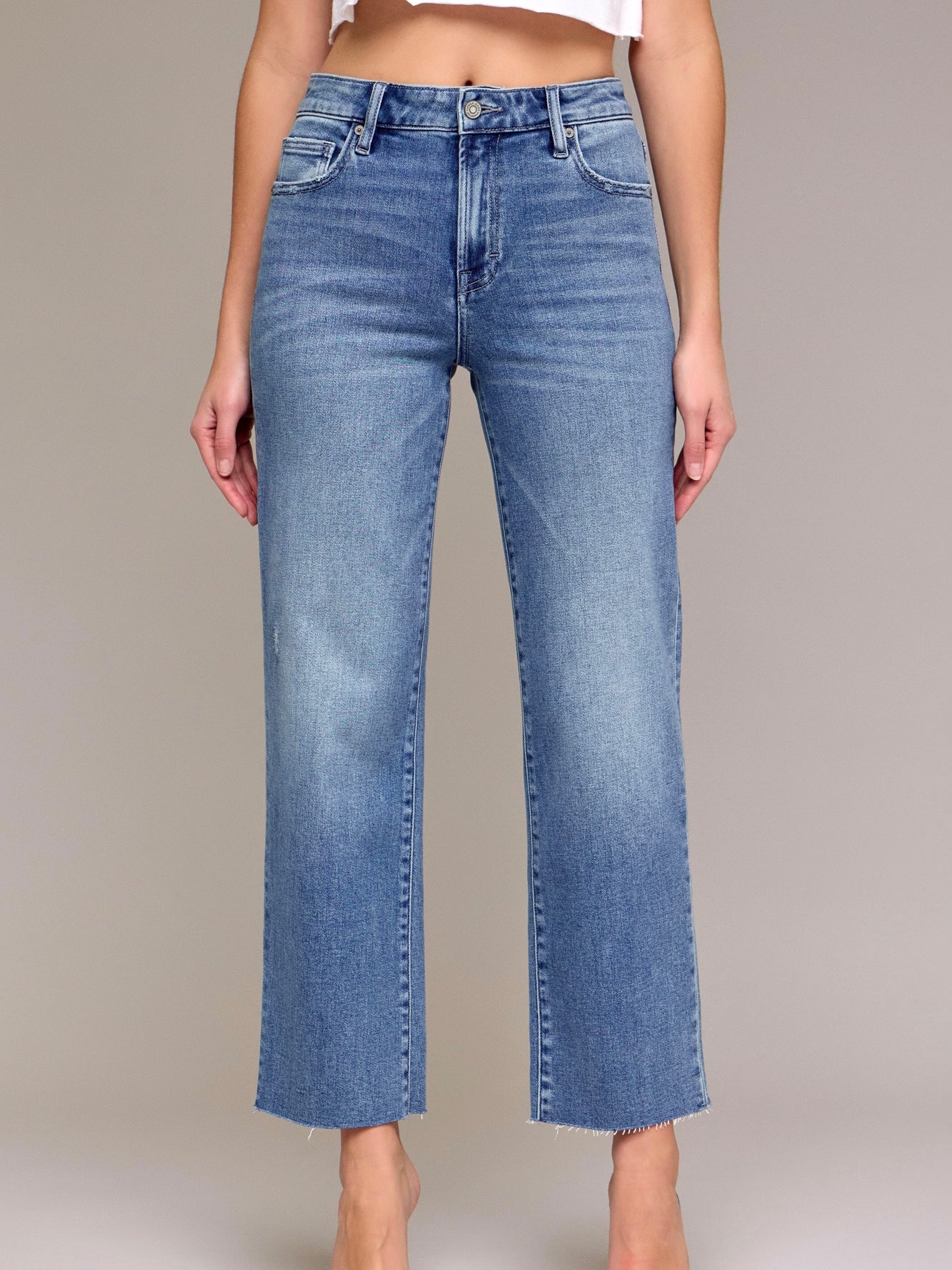 New Tracey High Rise Wide Straight