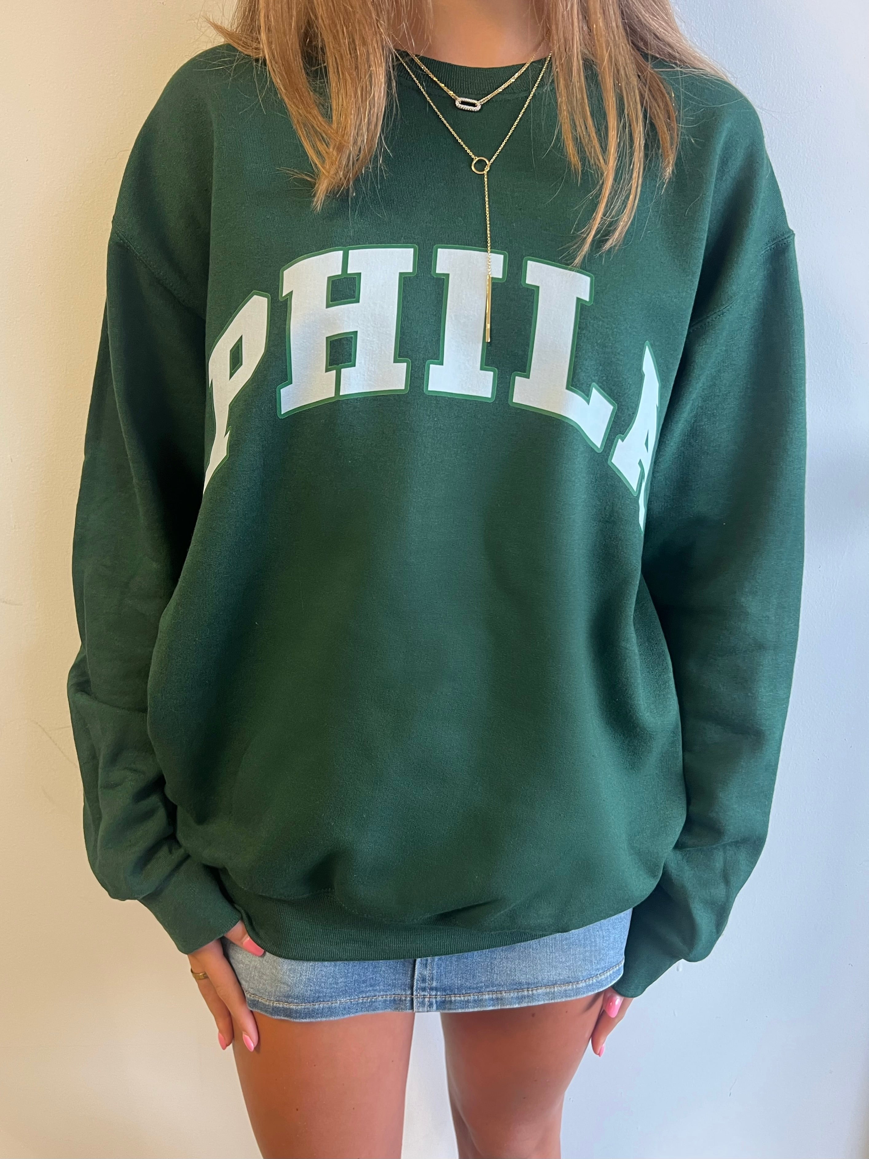 Phila Eagles Crew Neck