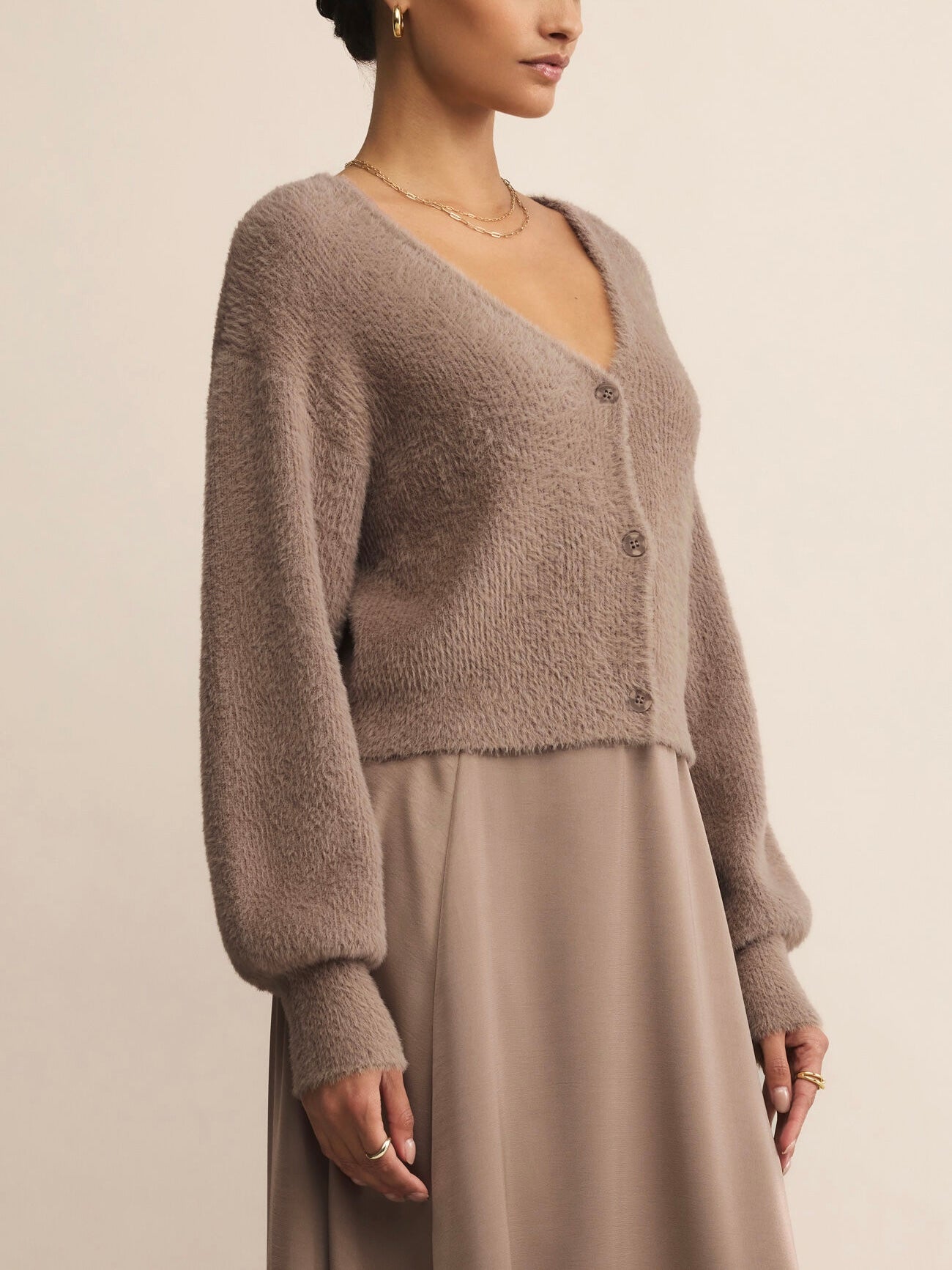 Sadira Fluffy Cardigan