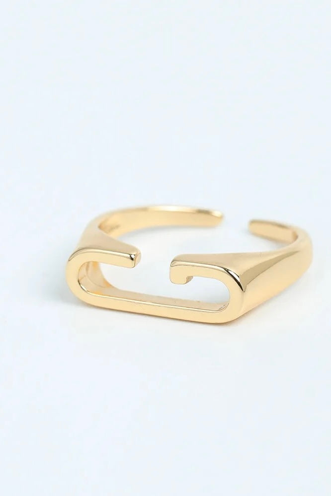 Sloane Slim Initial Ring