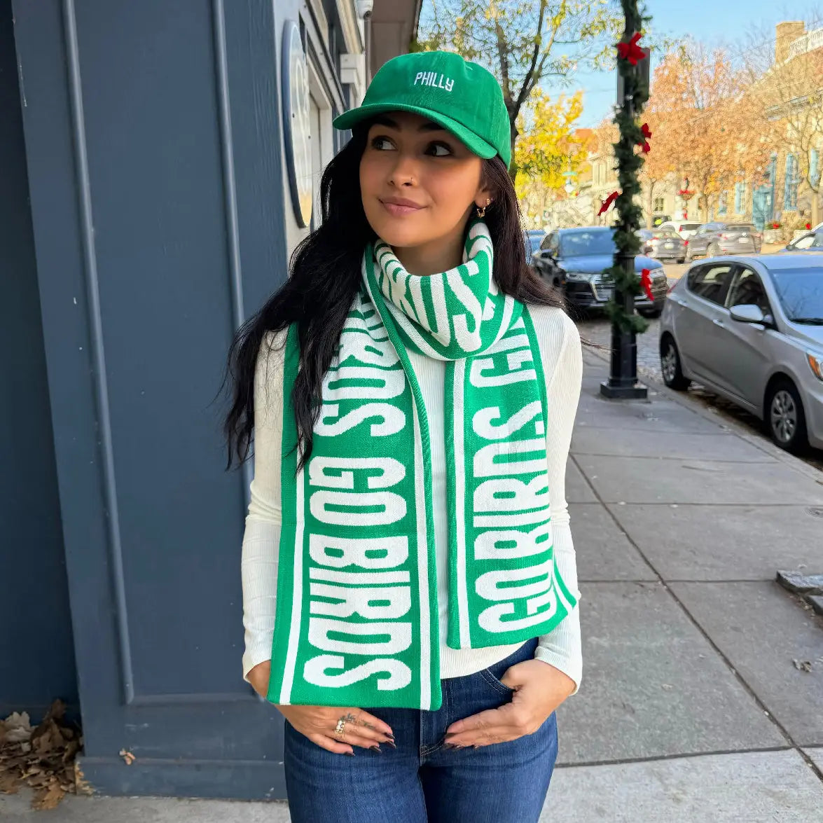 Philadelphia Eagles "Go Birds" Knit Scarf