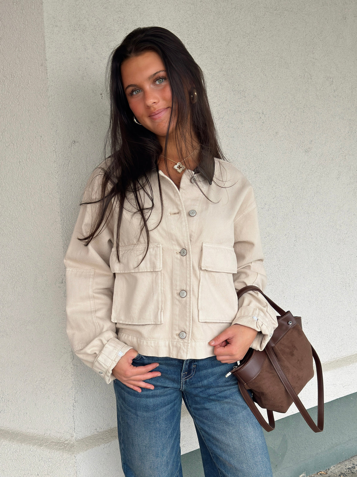 Z Supply Rey Cropped Chore Jacket