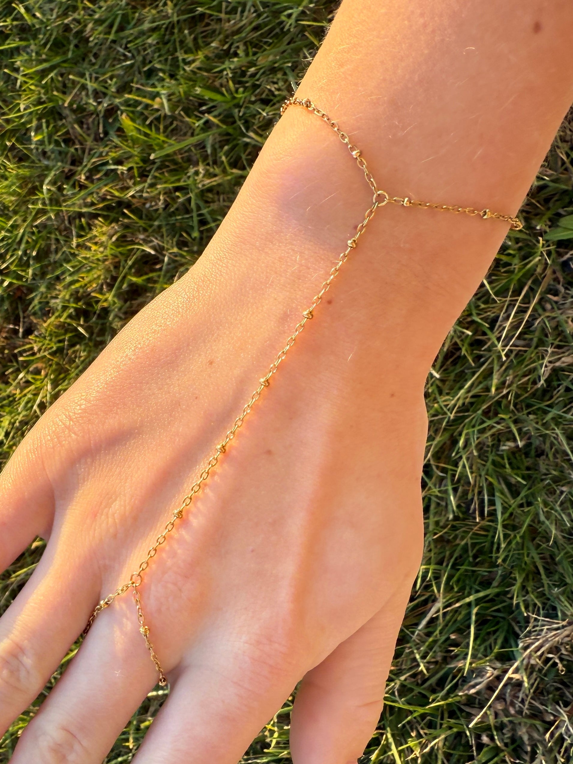 Golden Icon Handchain