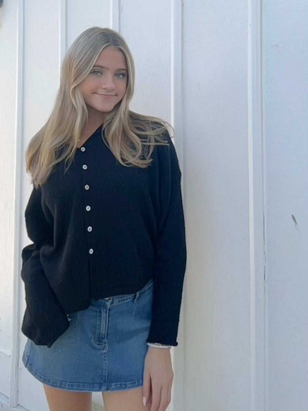 The Black It Girl Sweater