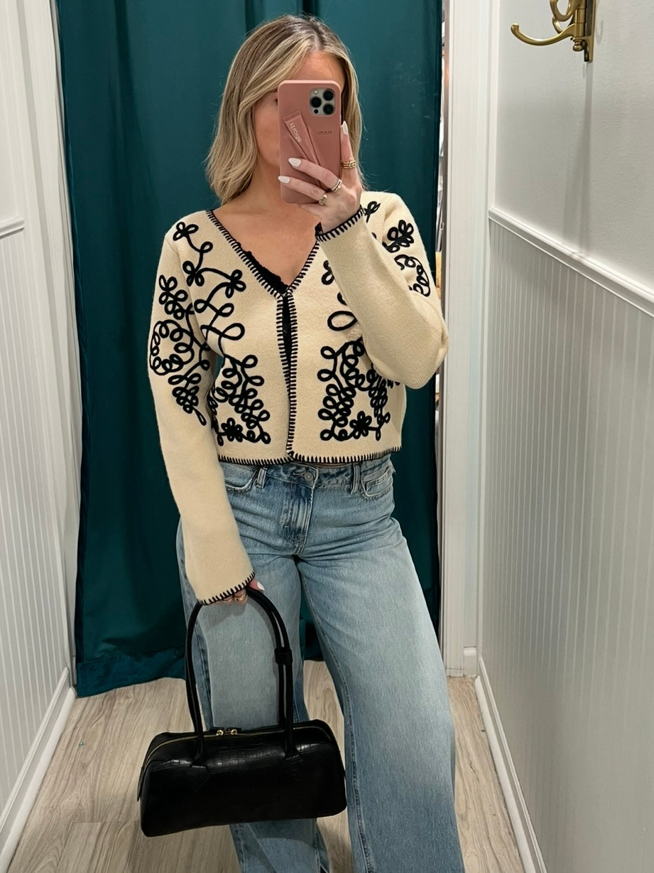 Swirl Cornellie Ember Cardigan