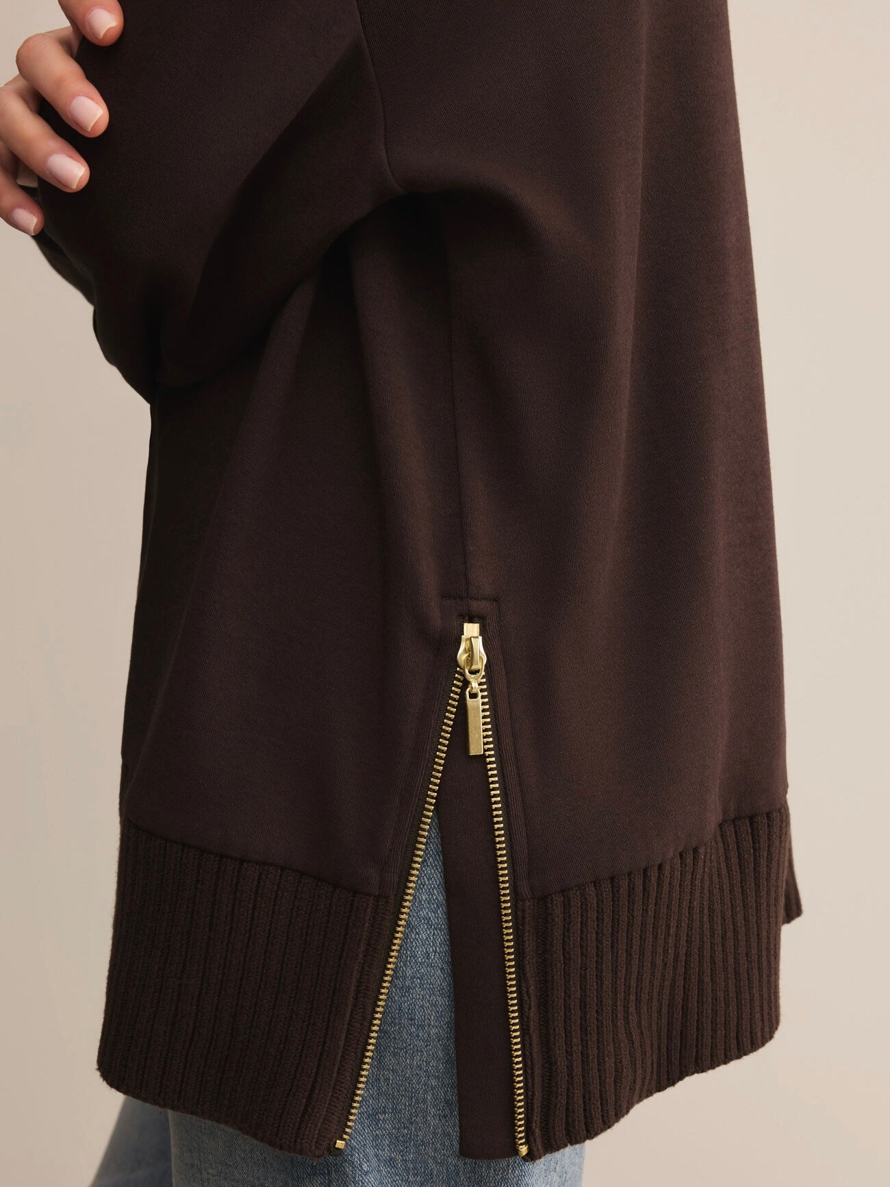 Sable Rib Sweatshirt