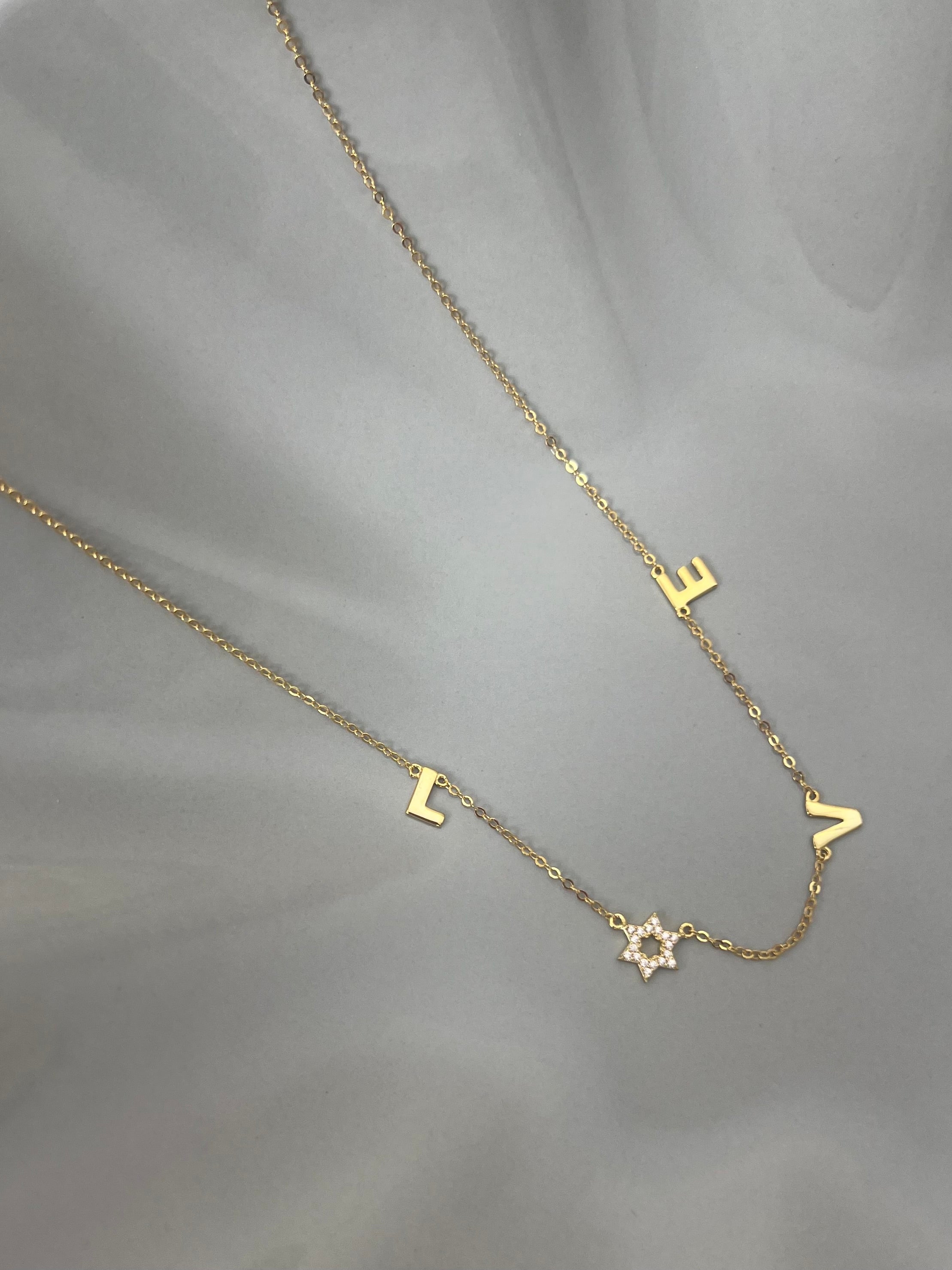 Love and Light Star of David Necklace