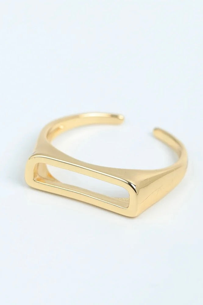 Sloane Slim Initial Ring