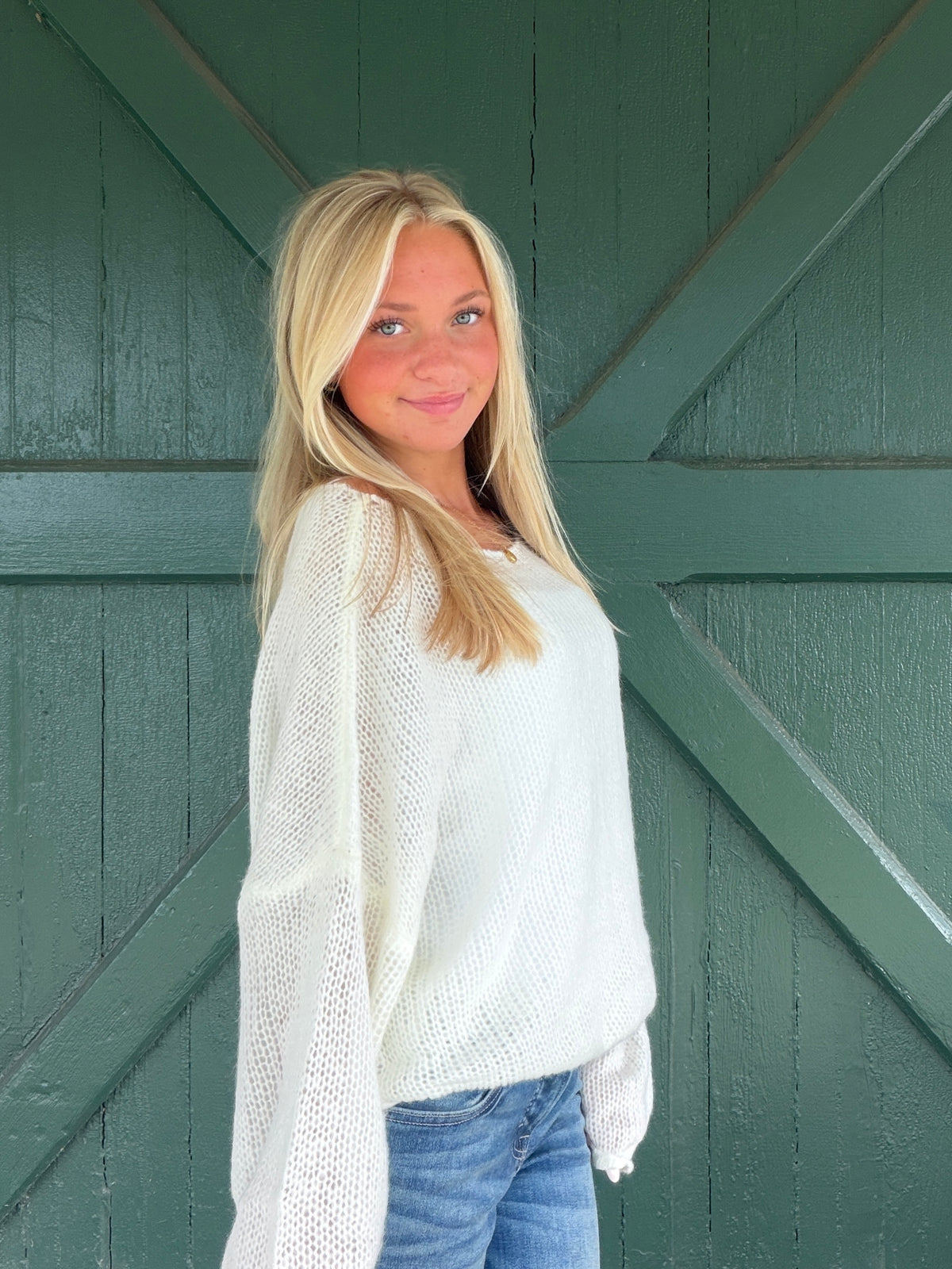 Madison Perfectly Soft Off-the-Shoulder Sweater