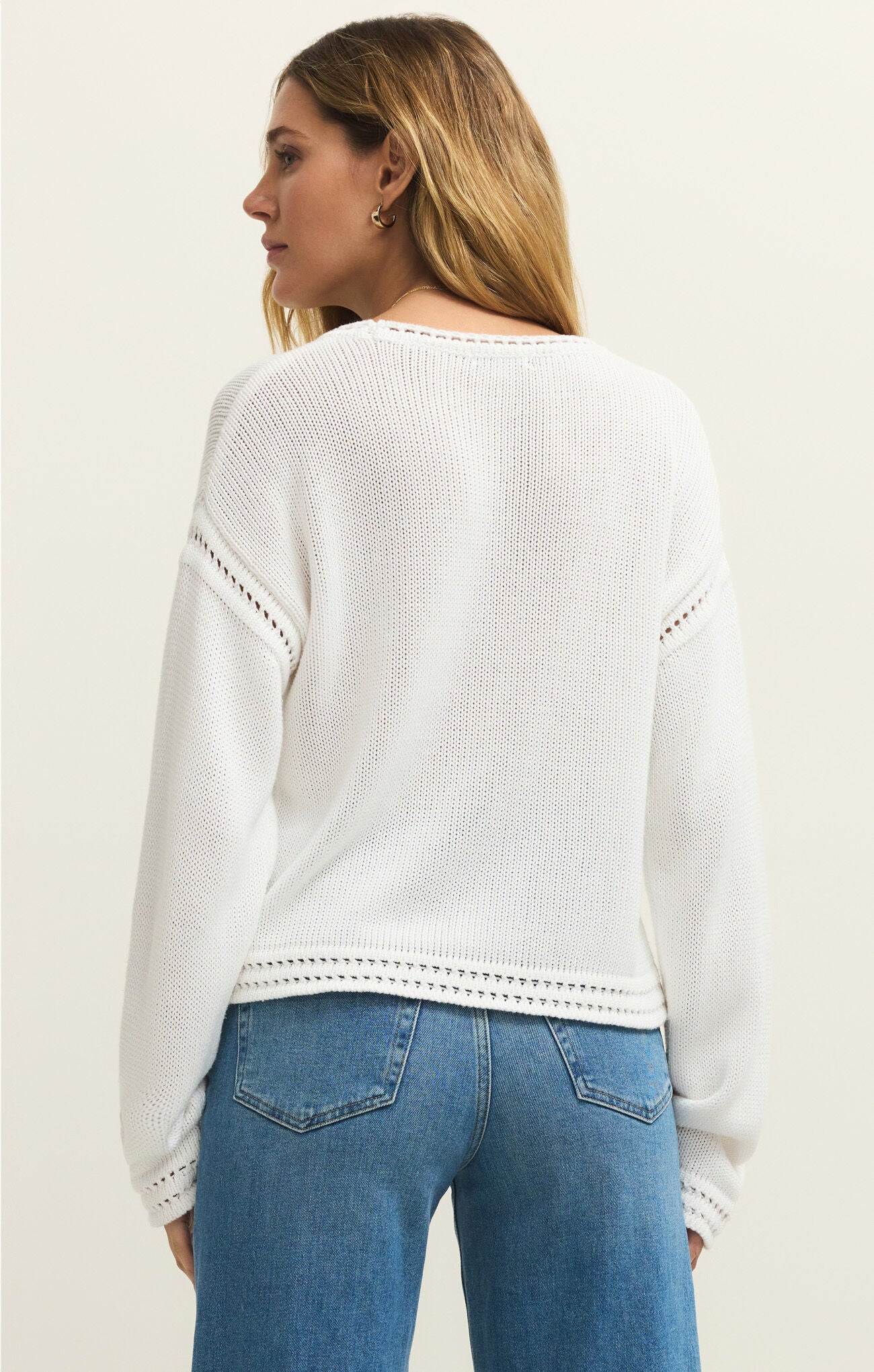 Z Supply Bellami Sweater - White