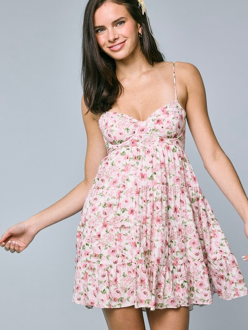 Corrine Pink Allure Dress
