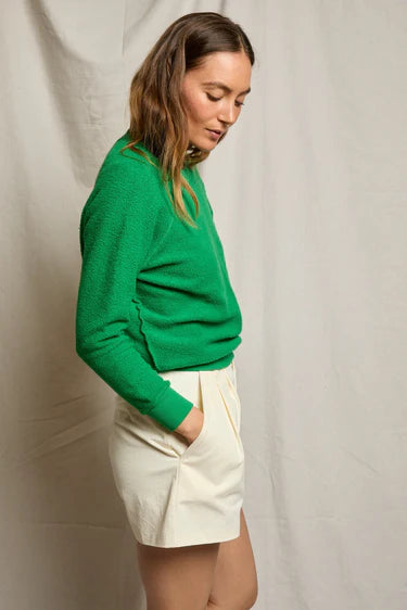 Ziggy Grass Green Pullover