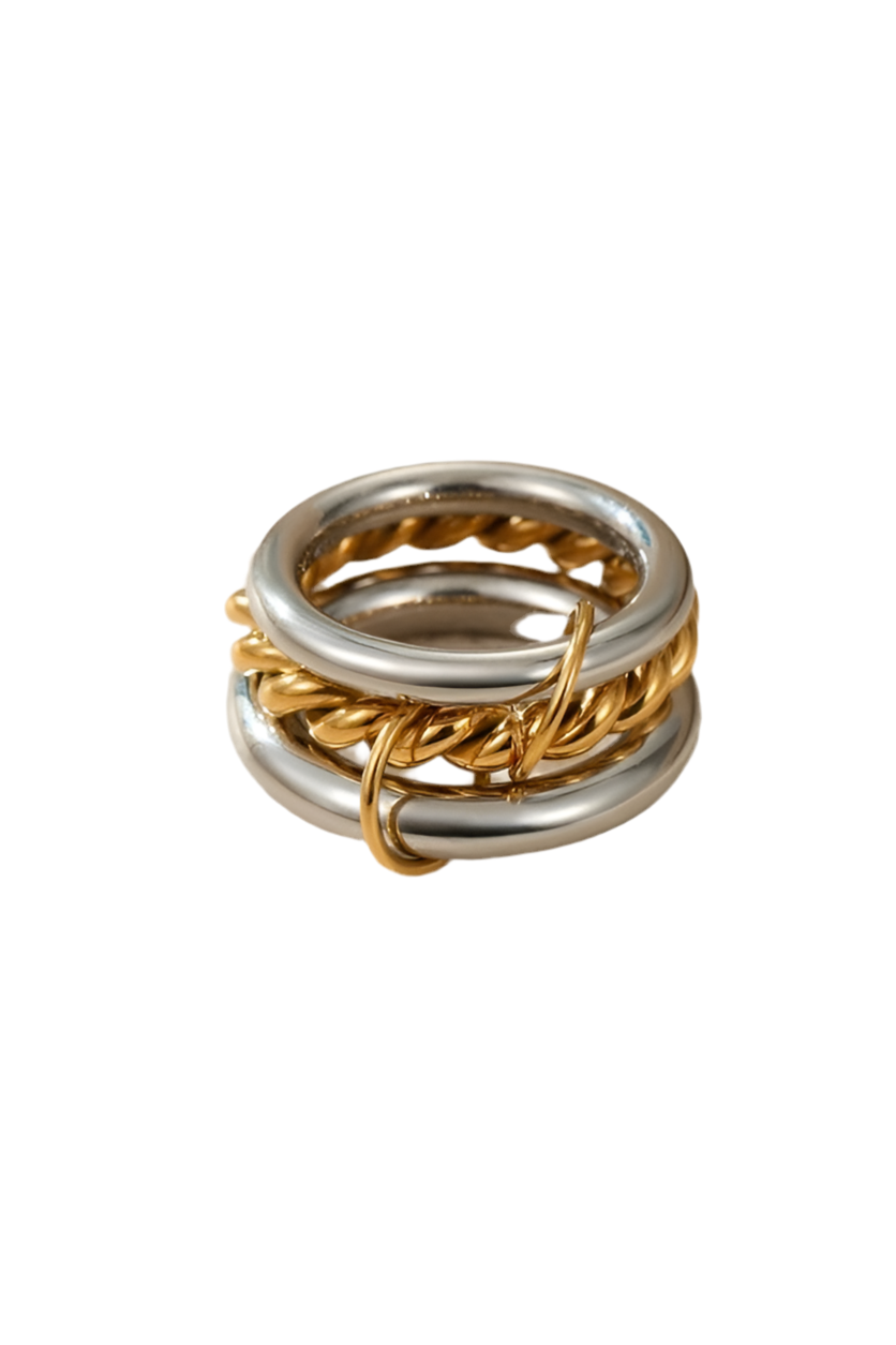 Bri Link Band Ring