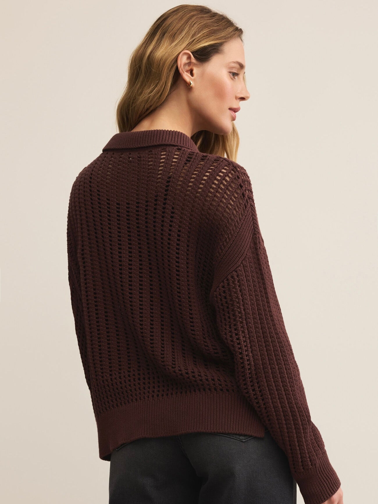 LOOKING GLASS POLO SWEATER