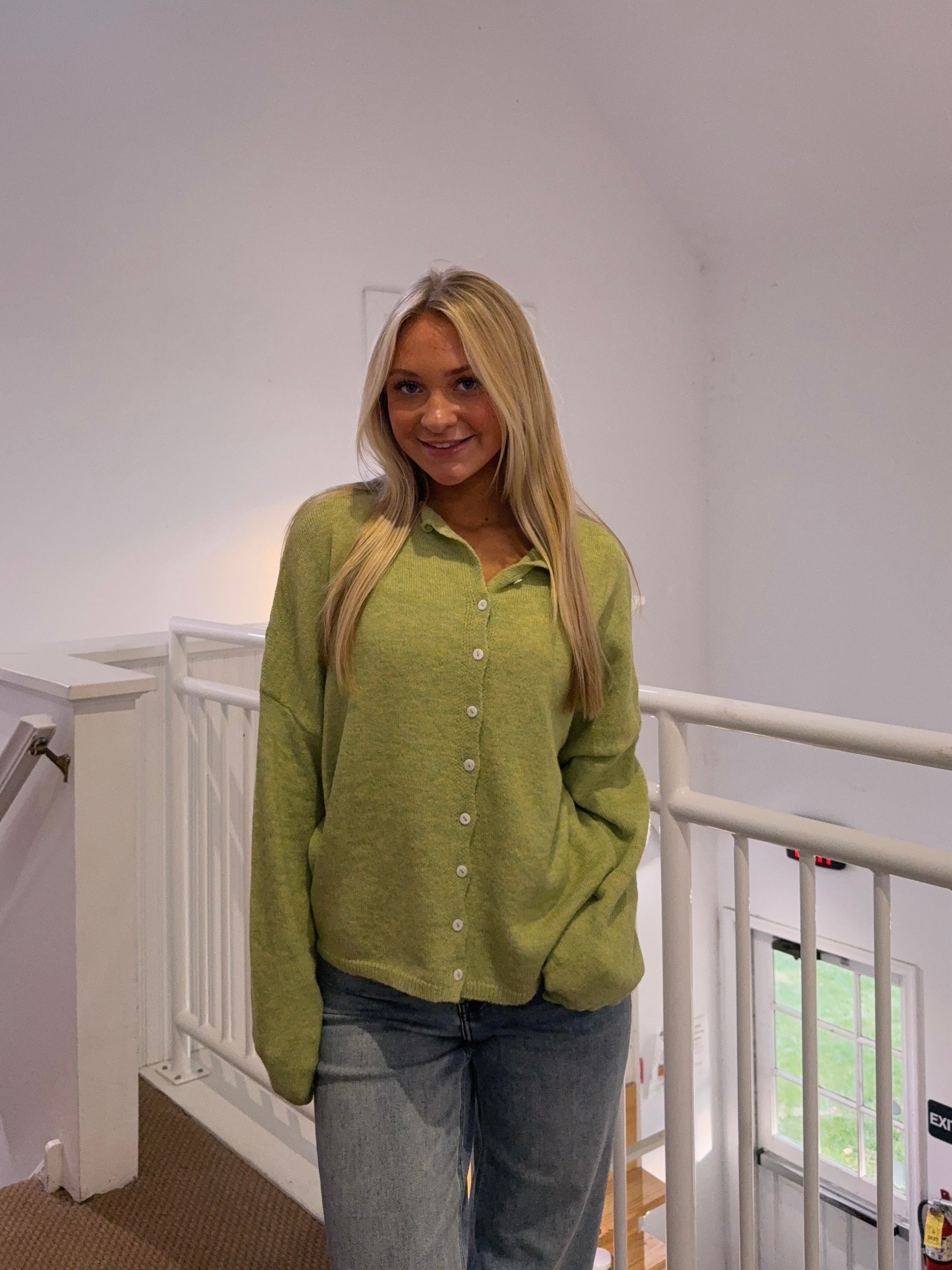 The Lemon Grass It Girl Sweater