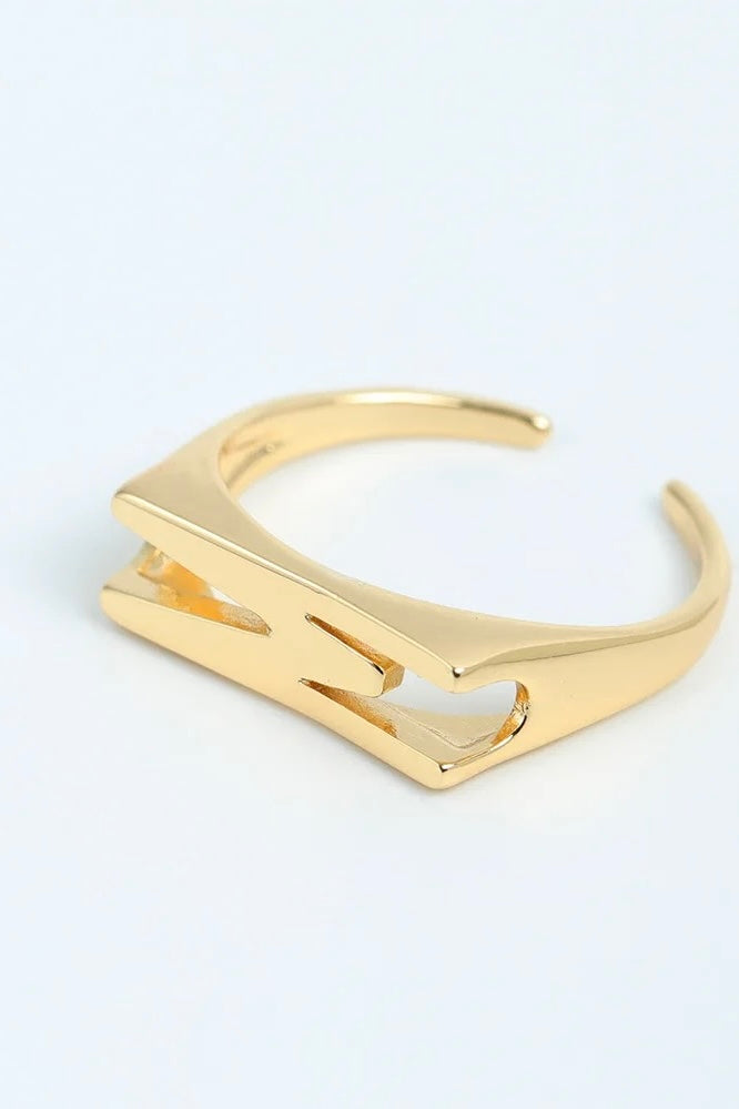 Sloane Slim Initial Ring