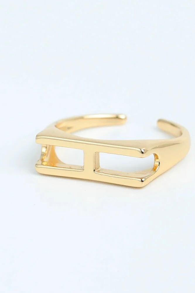 Sloane Slim Initial Ring
