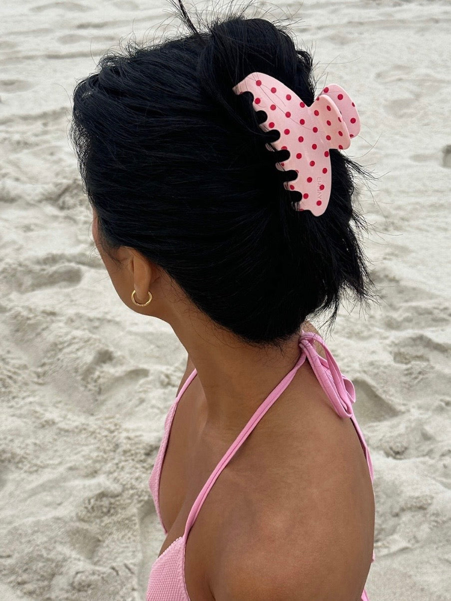 Emi Jay Big Effing Clip® – Blush Polka Dot