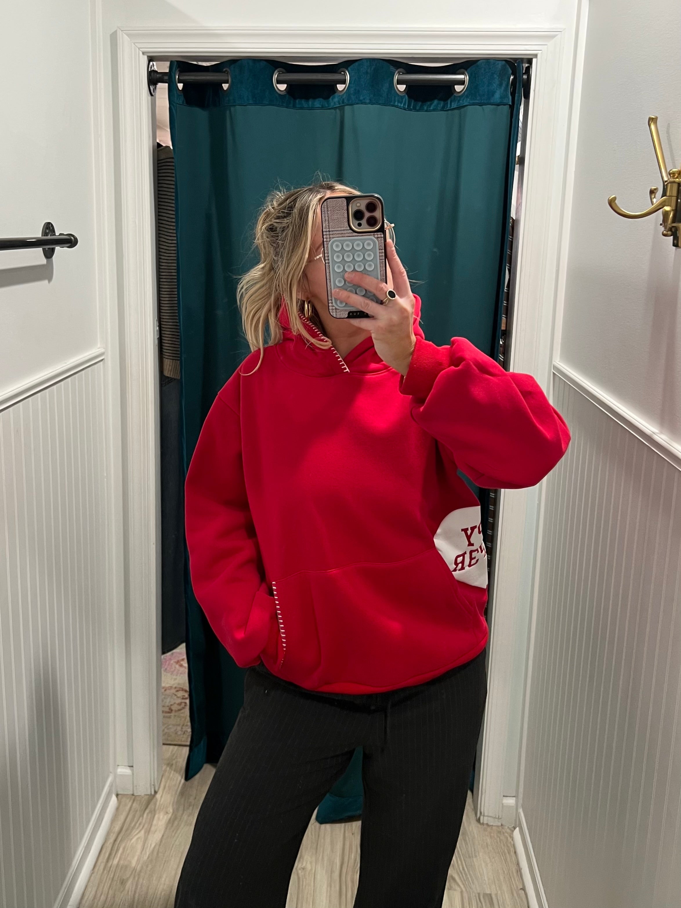 Happy Camp3r Scarlett Heartfelt Hoodie