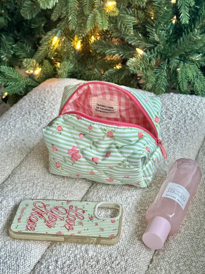 Happy Camp3r Small Peppermint Petals Pouch