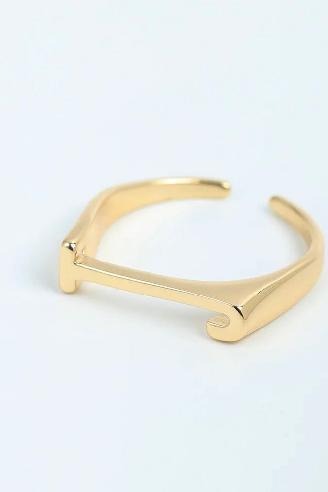 Sloane Slim Initial Ring
