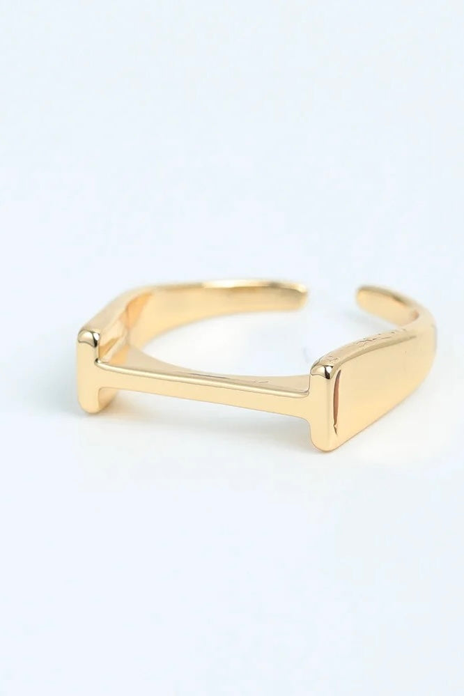 Sloane Slim Initial Ring