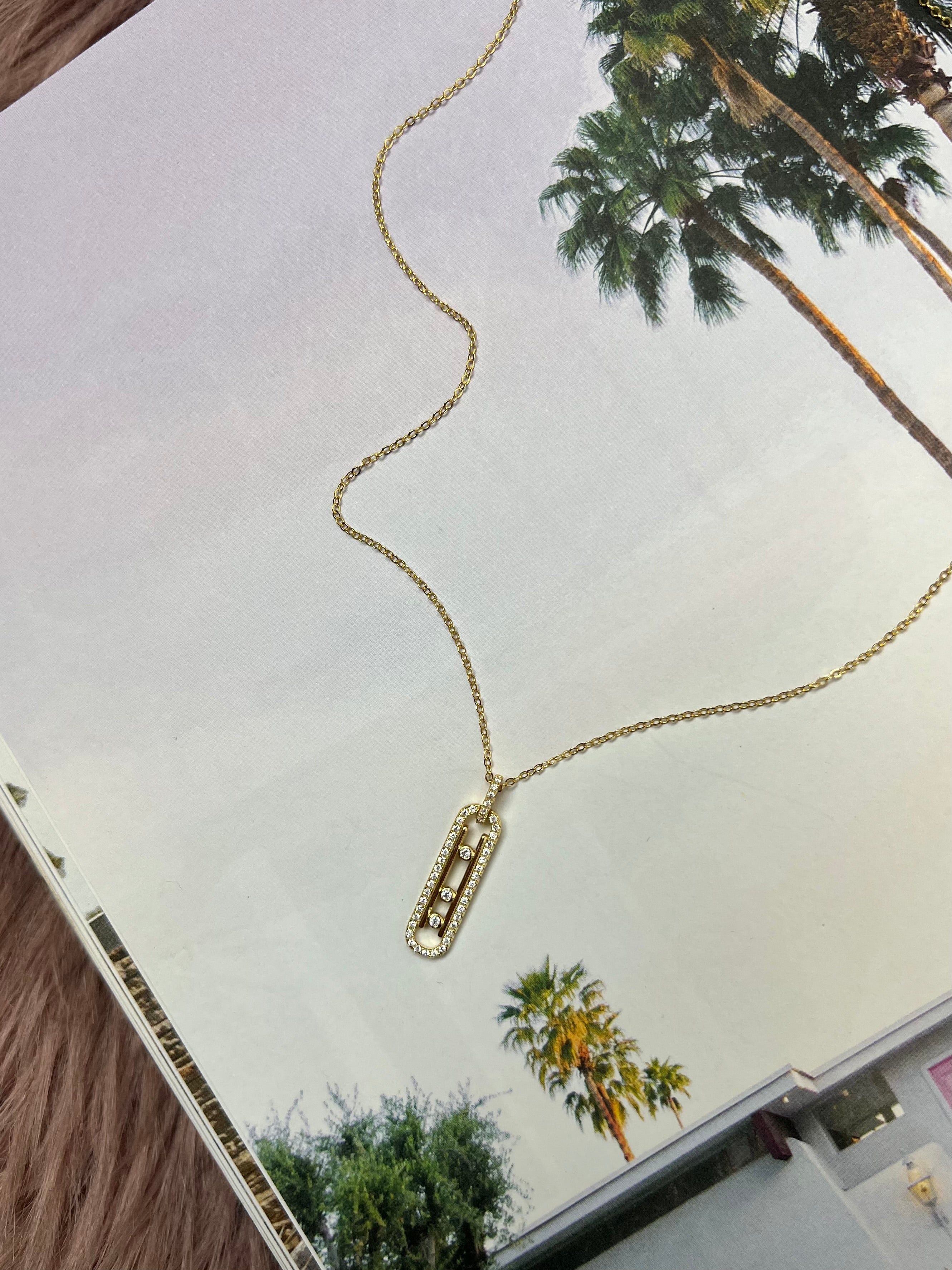 Luminous Bar Necklace