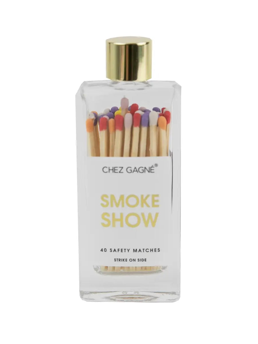 Smokeshow Glass Bottle Matches