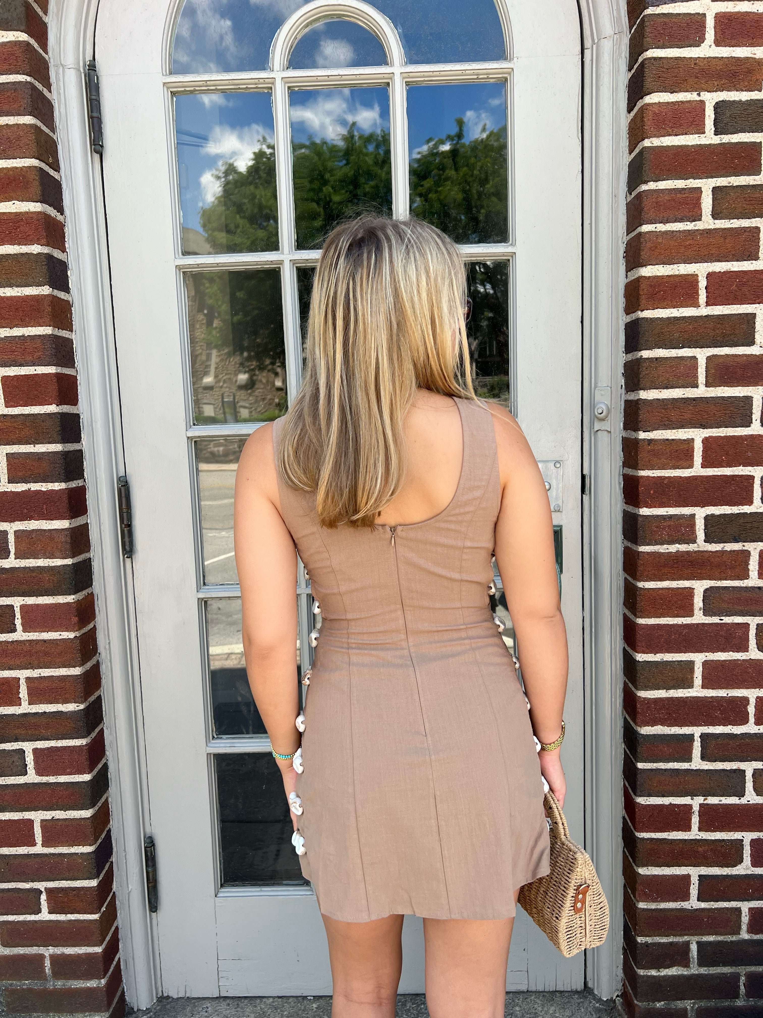 Sienna Linen Mini Dress