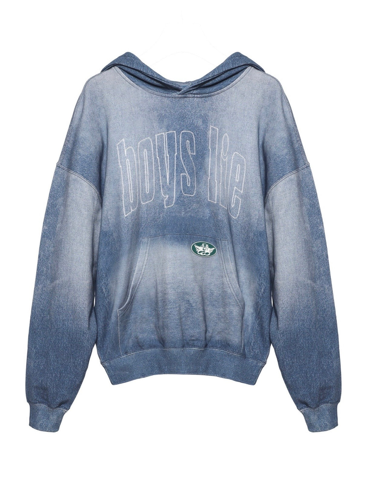 Boys Lie DONE DENIM RACER HOODIE