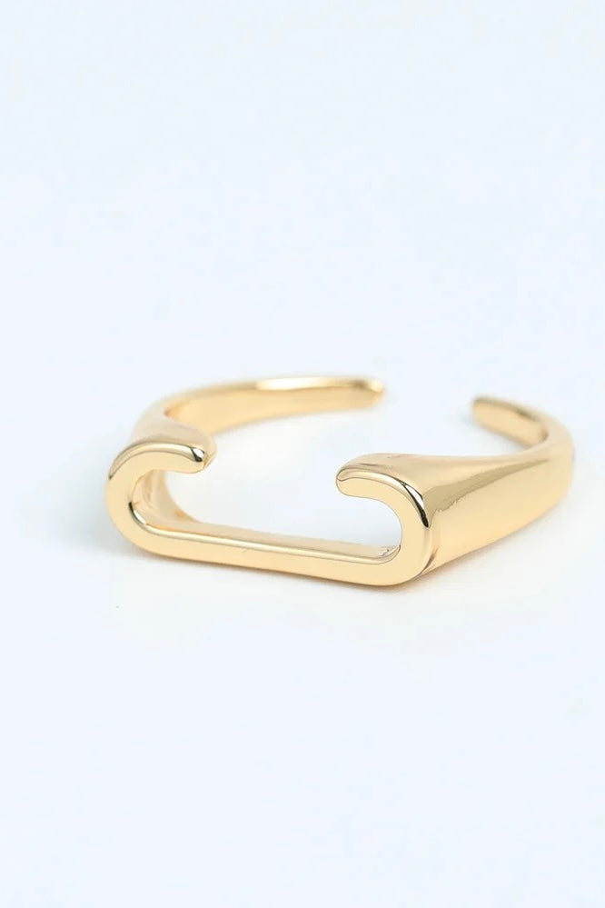 Sloane Slim Initial Ring
