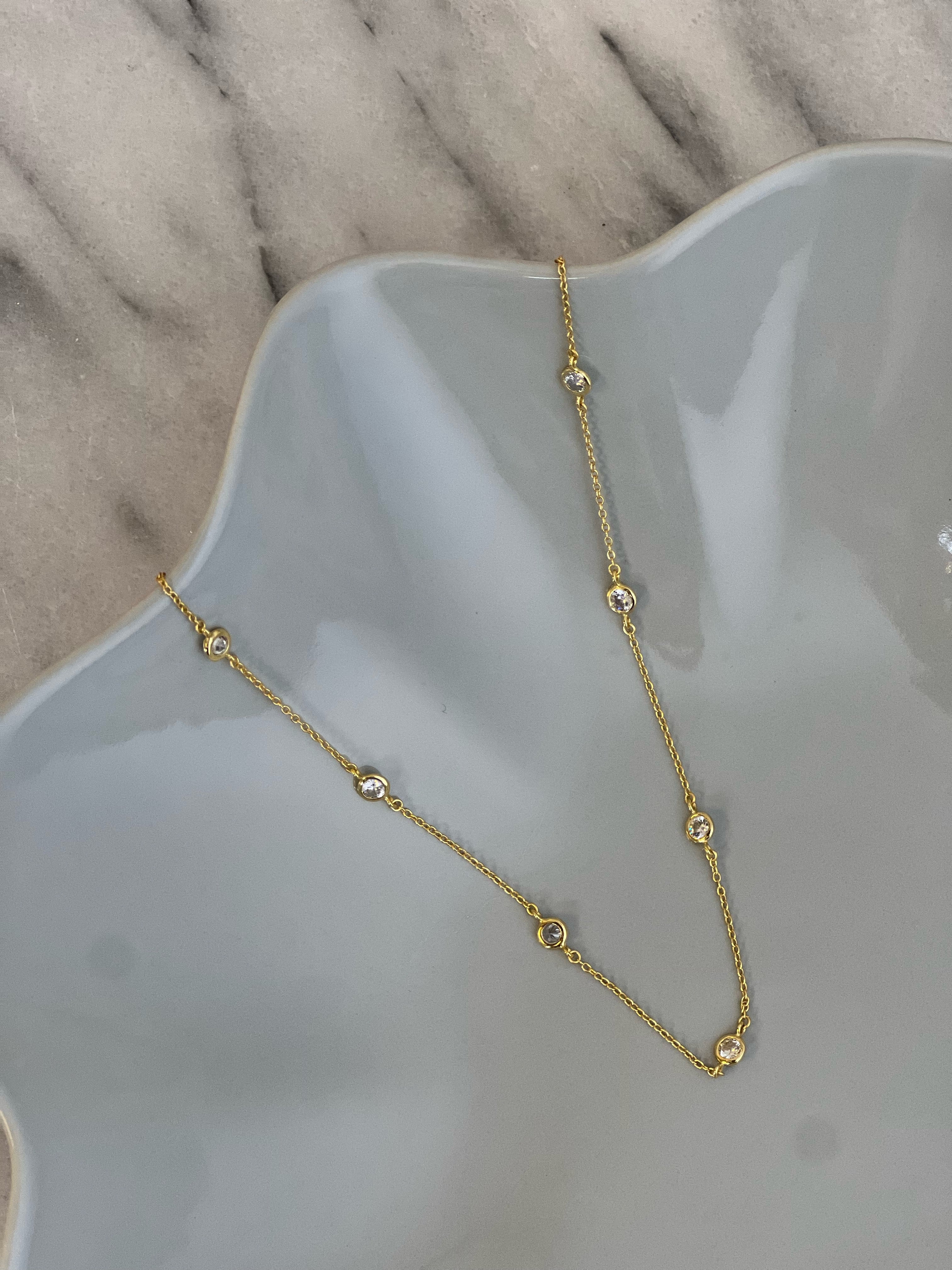 Stassi Diamond by the Yard Choker